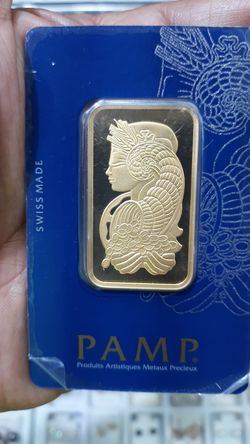 Pamp Suisse 1 ounce fine gold 999.9