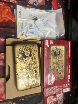 3 DS LL XY Gold Edition
