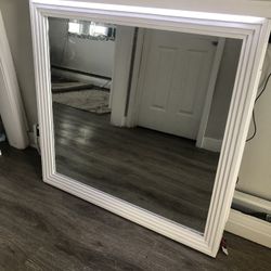 Vanity Mirror With Touch Light And Storage Compartment