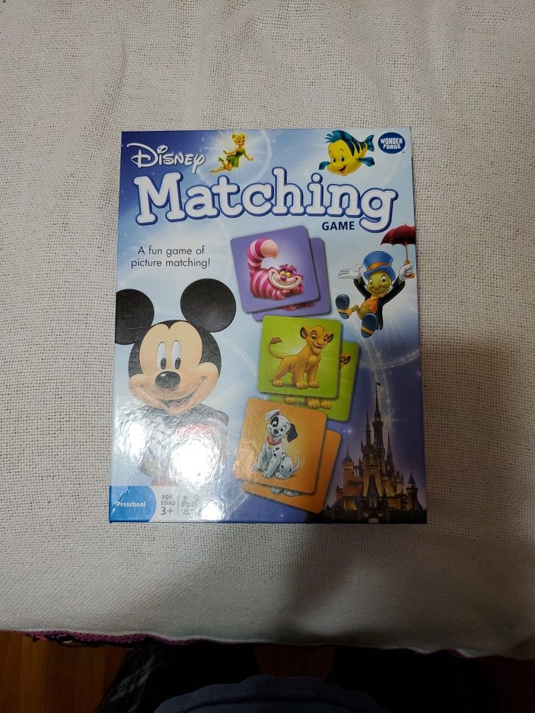 Disney Memory Match Game