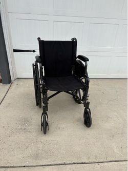 Large wheelchair 19” seating width