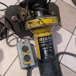 Winch Maximum Capacity Without Pulley Block 1000 Lbs