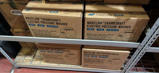 Quiet Electric Maxflow 1500 psi/2.5GPM pressure washer