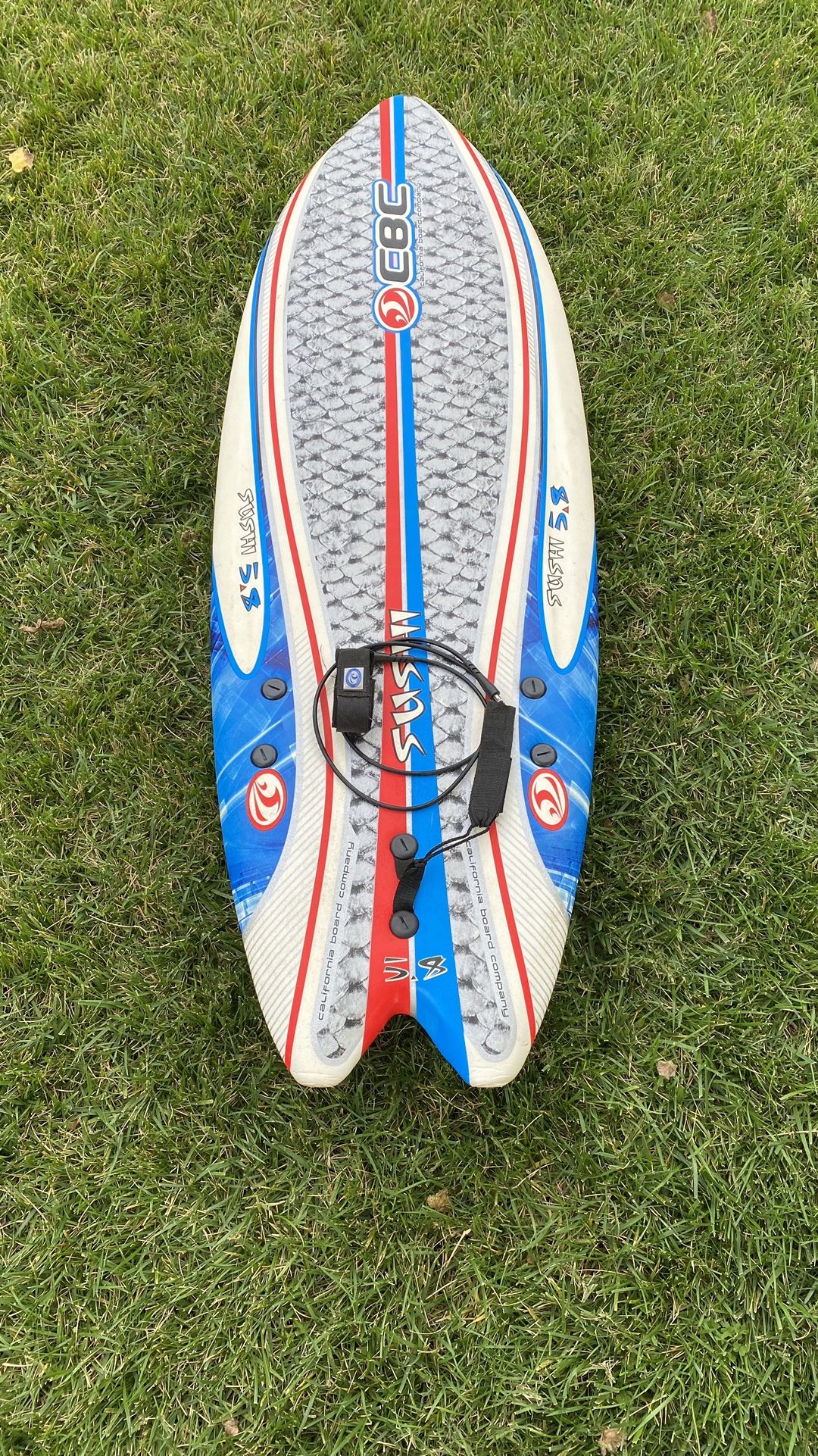 CBC Sushi 5’8 foam Surfboard