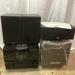 JBL JVC - Huge Set of Audio / Video / Speaker Equipment
