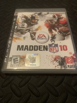 Madden 10 ps3