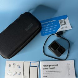 GoPro HERO 9 Black 5k UHD Action Camera With Case