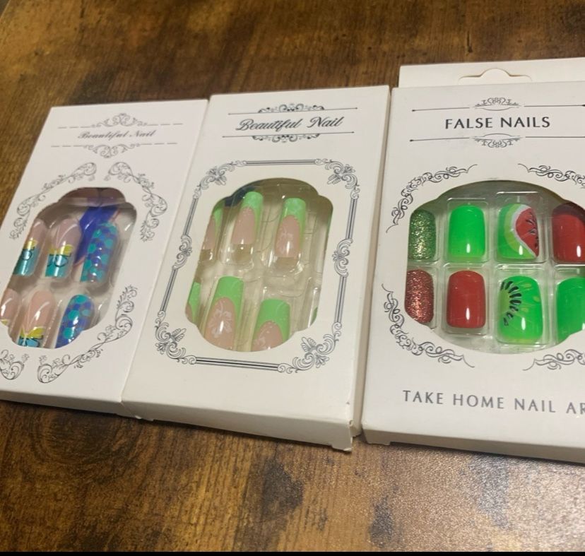 Set Of 3 Nails 