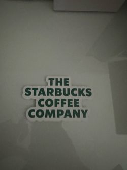 Starbucks sticker