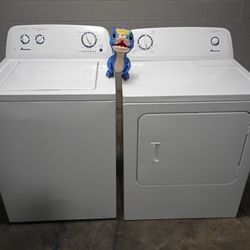 Amana Washer and Dryer Set NTW4605EW0