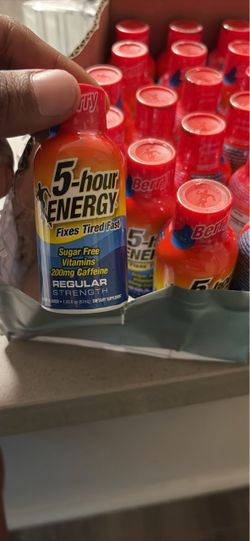 Berry five hour energy drink