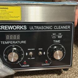 CREWORKS 3L Ultrasonic Cleaner with Degas + Mystery Gift 🎁