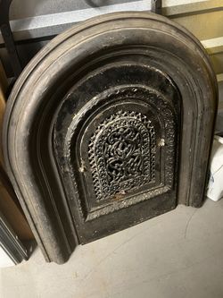 Fireplace Summer Cover Very Old