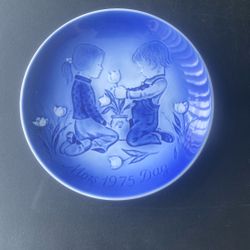 Porcelain Plate Scandinavian Mothers Day