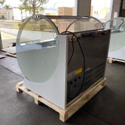 NSF 49 inch Gelato Ice Cream pan Freezer DC-12F