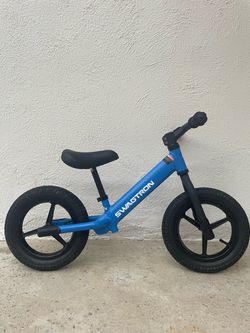 Swagtron Kids Balance Bike Blue