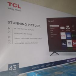 43" TCL SMART TV