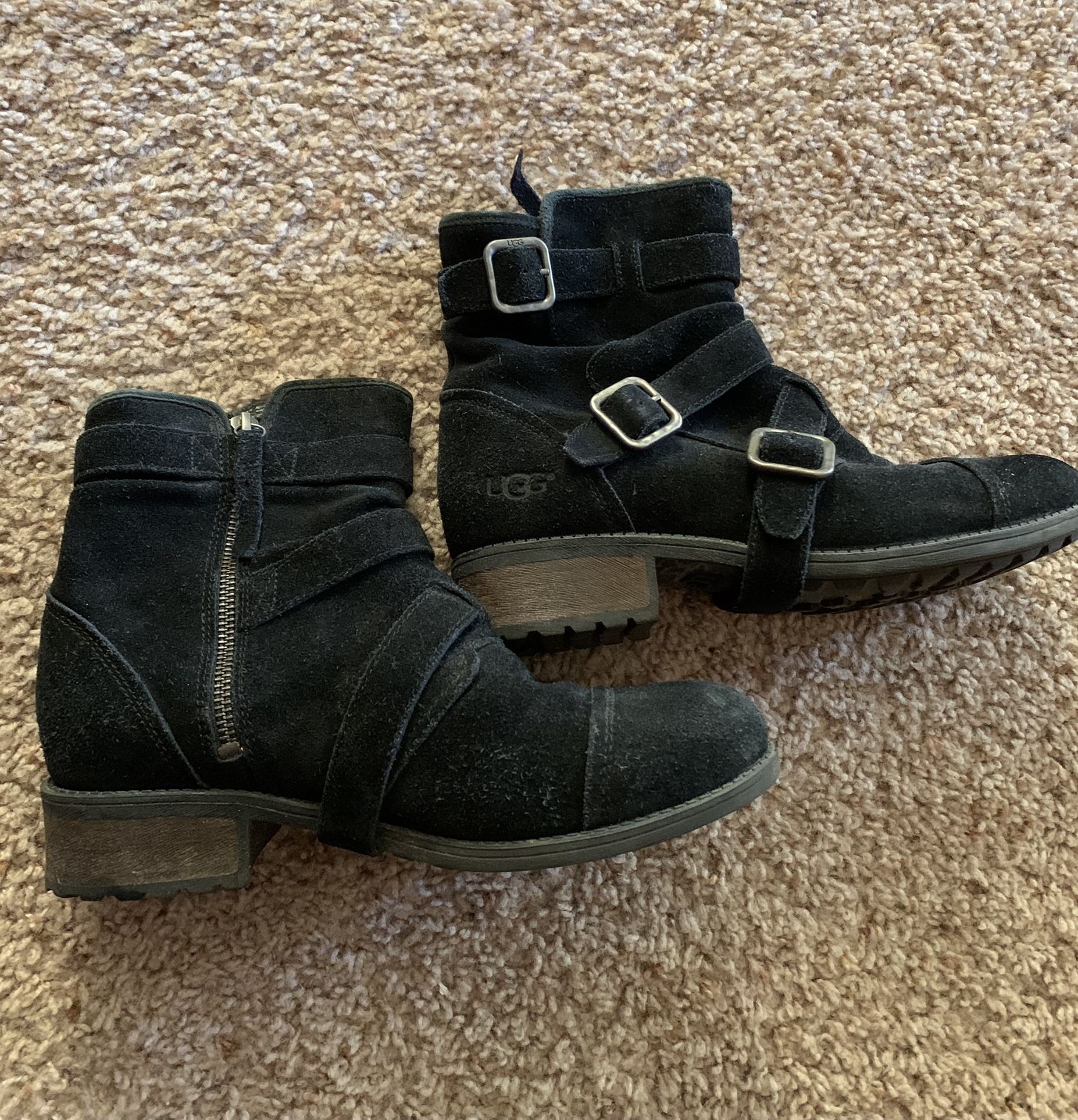 Ladies Suede UGG Boots - Size 8