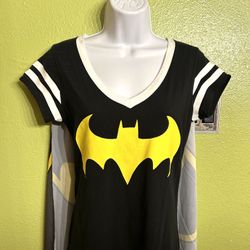 Playera Con Capa De Batman 