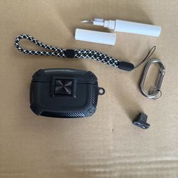 Black Secure AirPod Case