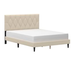 Platform bed new factory sealed. Deliver and mattress optional and available.
