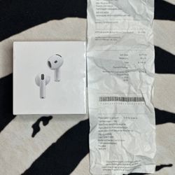 AirPods 4 ANC With Receipt 