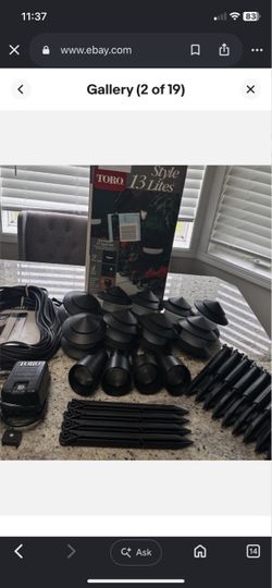 Toro Style 13 Lites Outdoor Landscape Light Kit