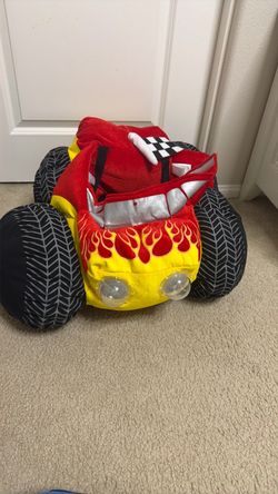 Monster Truck Costume With Lights for Toddlers one size