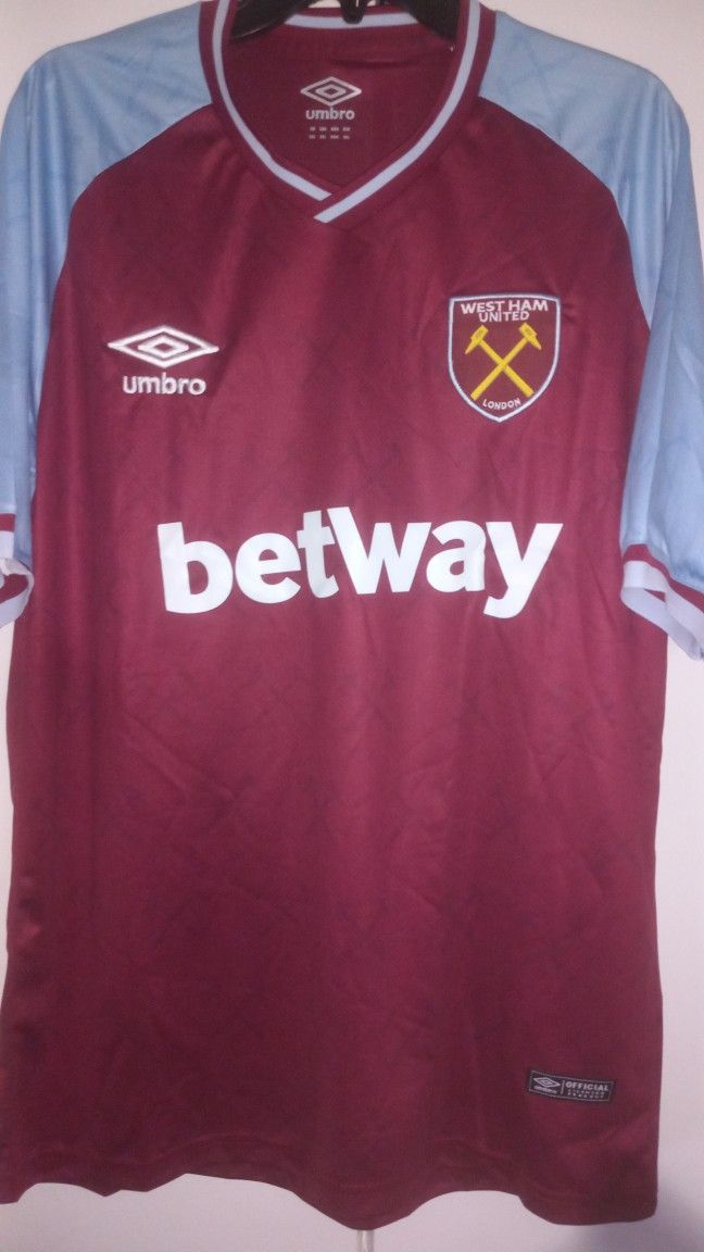 West Ham United FC Men's soccer jersey