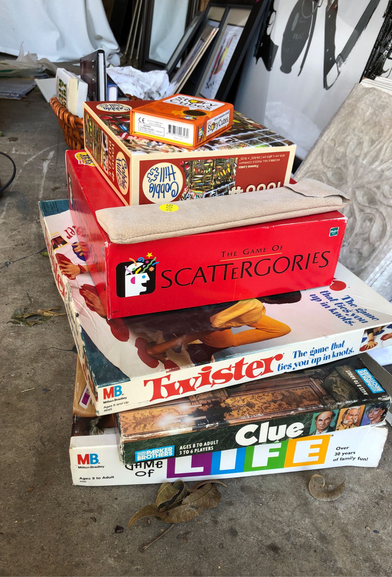 Lot of board games