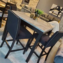 🙋‍♂️5pc Dining- Table-Chairs-Furniture👉