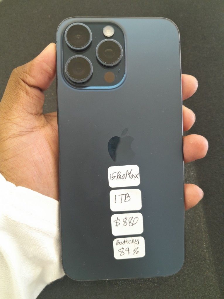 iPhone 15 Pro Max | 1TB | FACTORY UNLOCKED