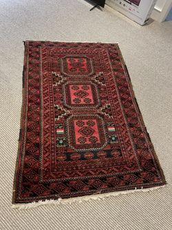 Rare Iranian Hand Knotted Rug 