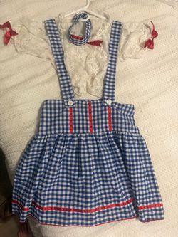 🌈 Dorothy Wizard of Oz Costume Set – $35 OBO 🌈