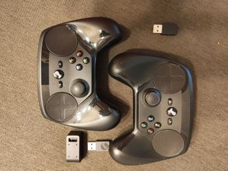 Pair of Steam Controllers (Price is for 2, together)