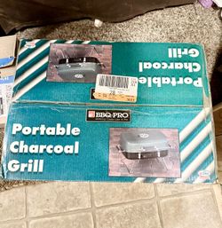 BBQ Pro Portable Charcoal Grill