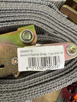 Series E Ratchet Strap 16ft Single End (lot of 8)
