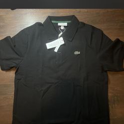 Black Lacoste Polo Shirt 