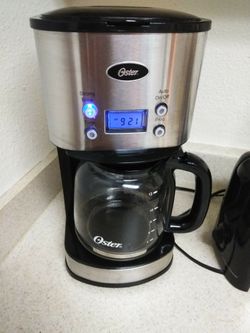 Oster 12 cup coffee maker stainless steel for Sale in San Diego CA OfferUp