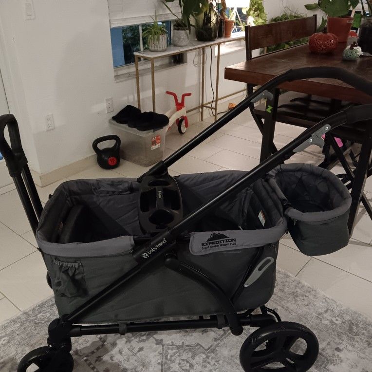 BabyTrend Expedition 2 In 1 Stroller Wagon Plus