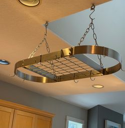 Stainless Steel Pot Rack