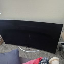 LG 65 inch curved oled tv works