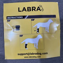 Small Dog Support Cast (back right leg)
