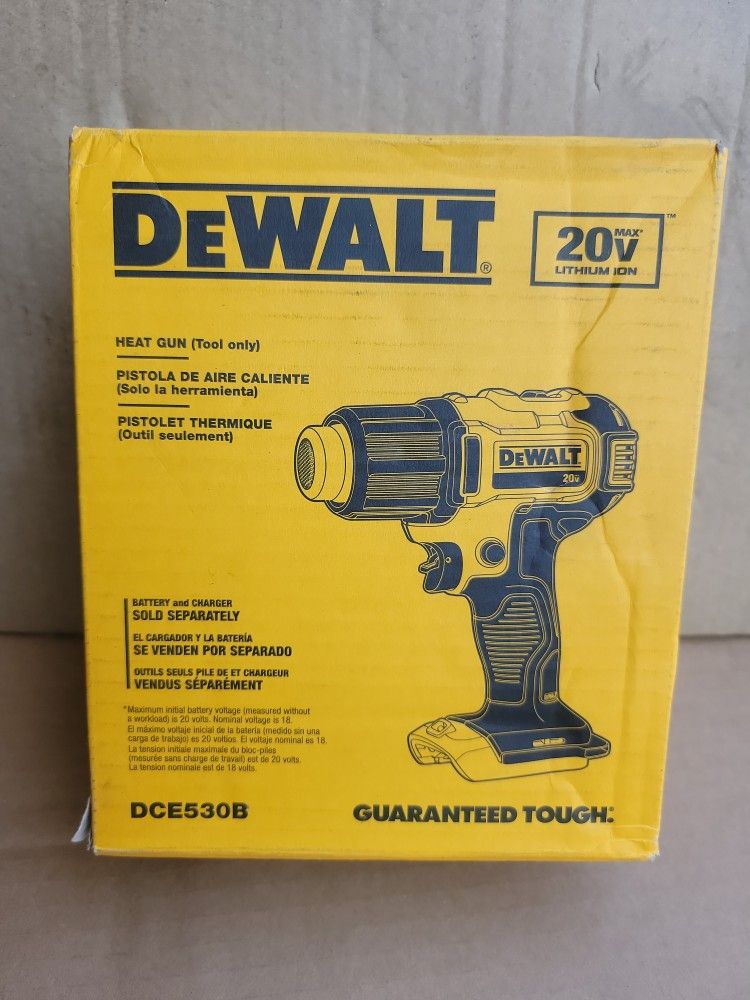DEWALT 20V MAX CORDLESS COMPACT HEAT GUN  ( TOOL ONLY )