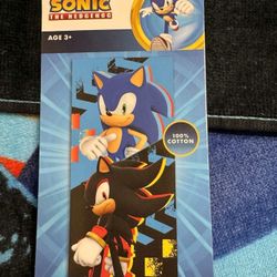 Sonic The Hedgehog Beach Towel New