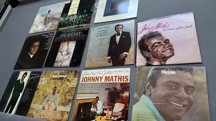 Johnny Mathis Vinyl Record LP Collection