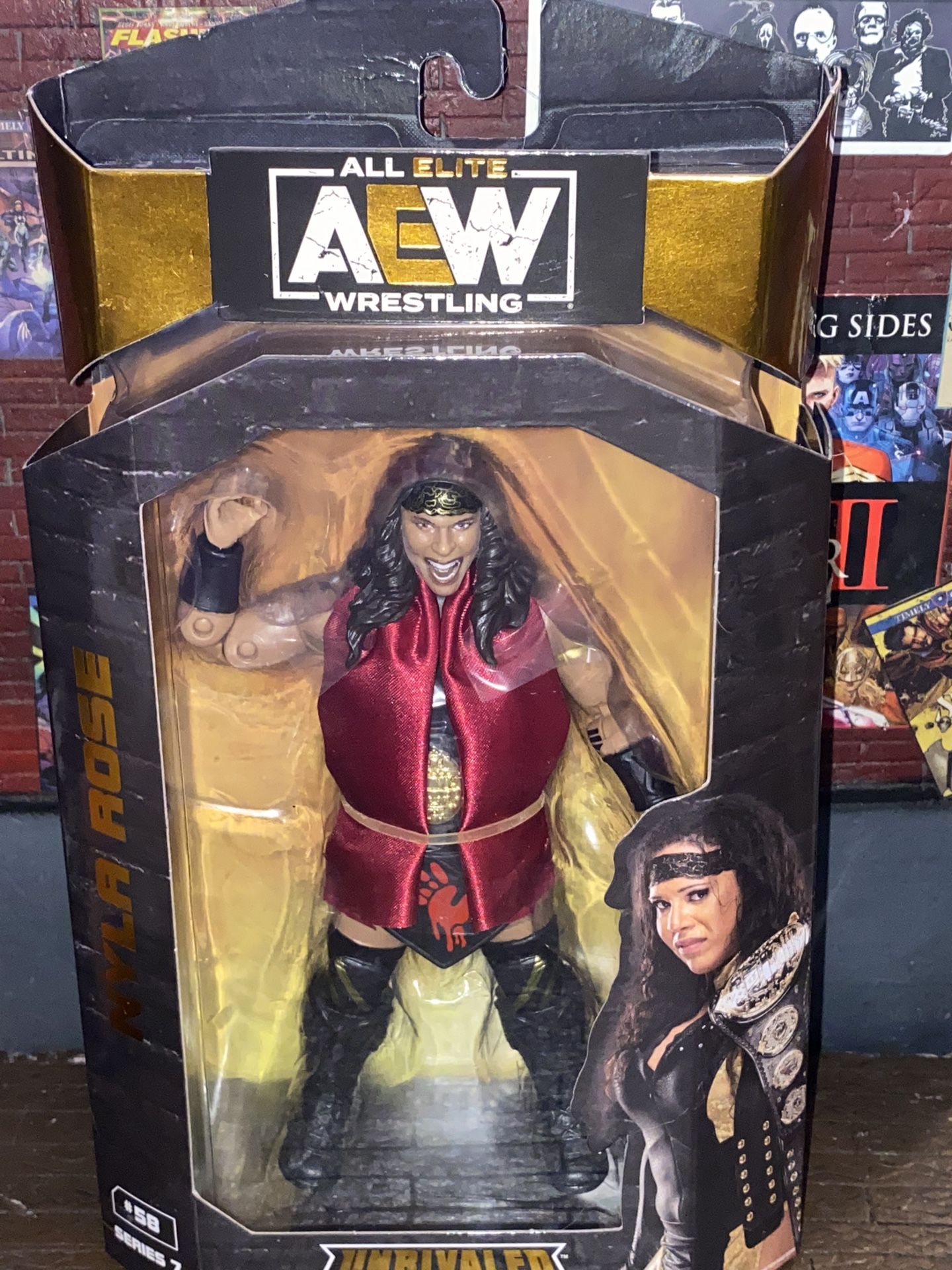 (1) Nyla Rose #58 AEW Unrivaled Collection Series 7 Action Figure