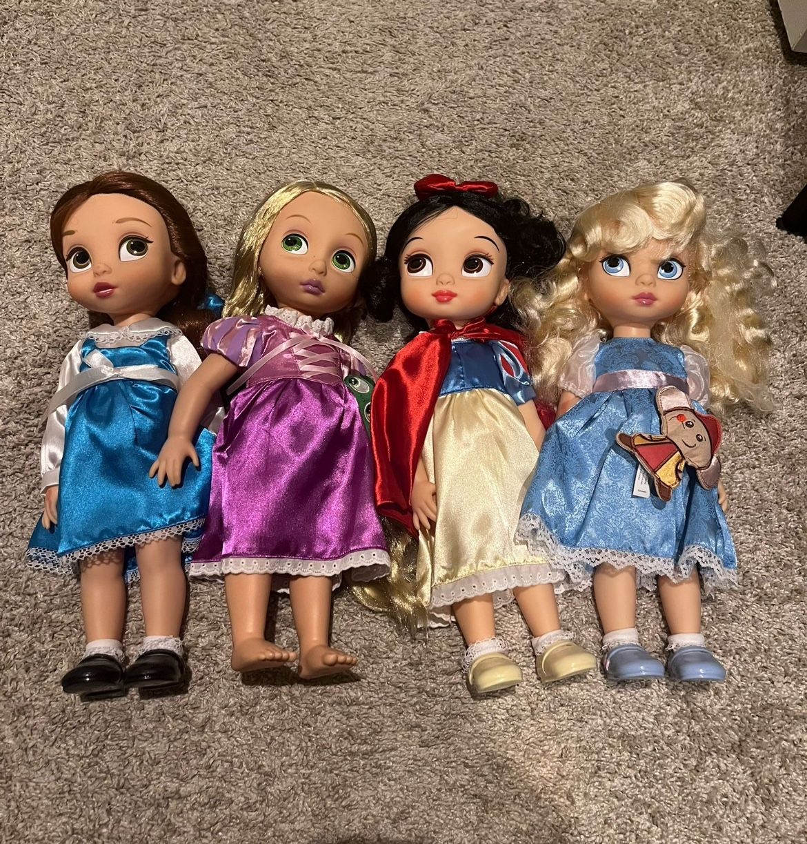 16 Inch Disney Princess Dolls. $30 For All Four