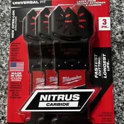 Milwaukee Nitrus Carbide 3-pack