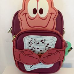 Loungefly Disney Little Mermaid Sebastian Crossbuddies 🦀🧜‍♀️